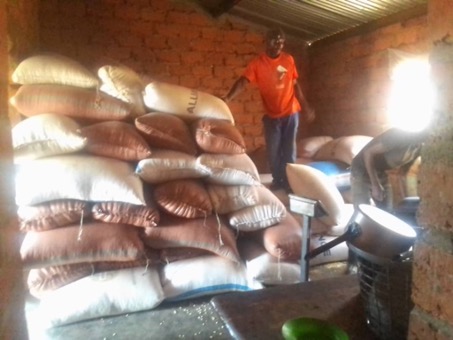 Majsprojekt för att få inkomst till organisationen!