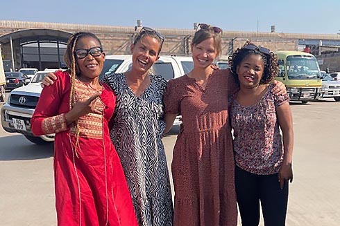 Tacksamma, glada och inspirerade efter vår resa!